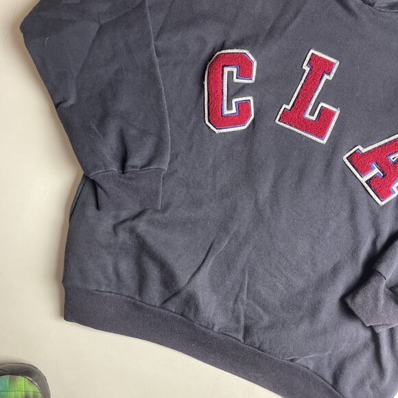 VTG 80 MADE IN CANADA College Hoodie Piacente Mens S College de l'Assomption CLA - Picture 4 of 13